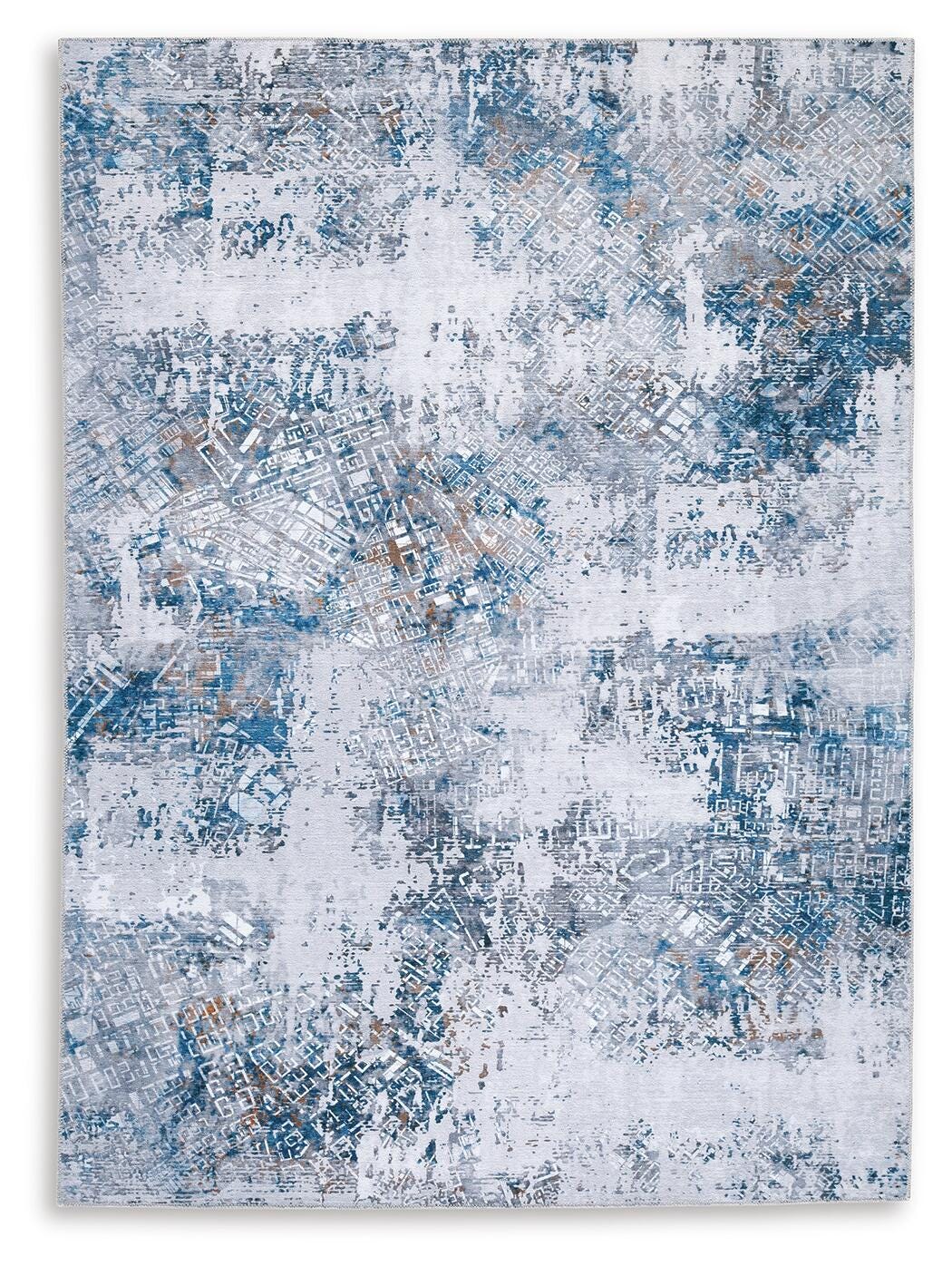 Garyard Washable Medium Rug - Multi