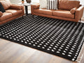 Minston Medium Rug - Black/White