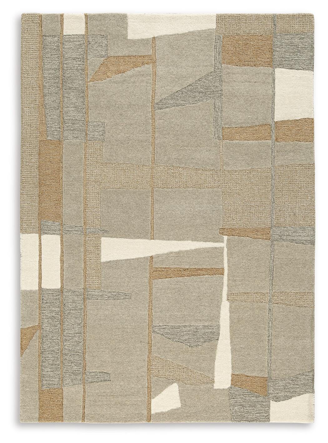 Abbotton Rugs Collection - Taupe/Gray/Caramel