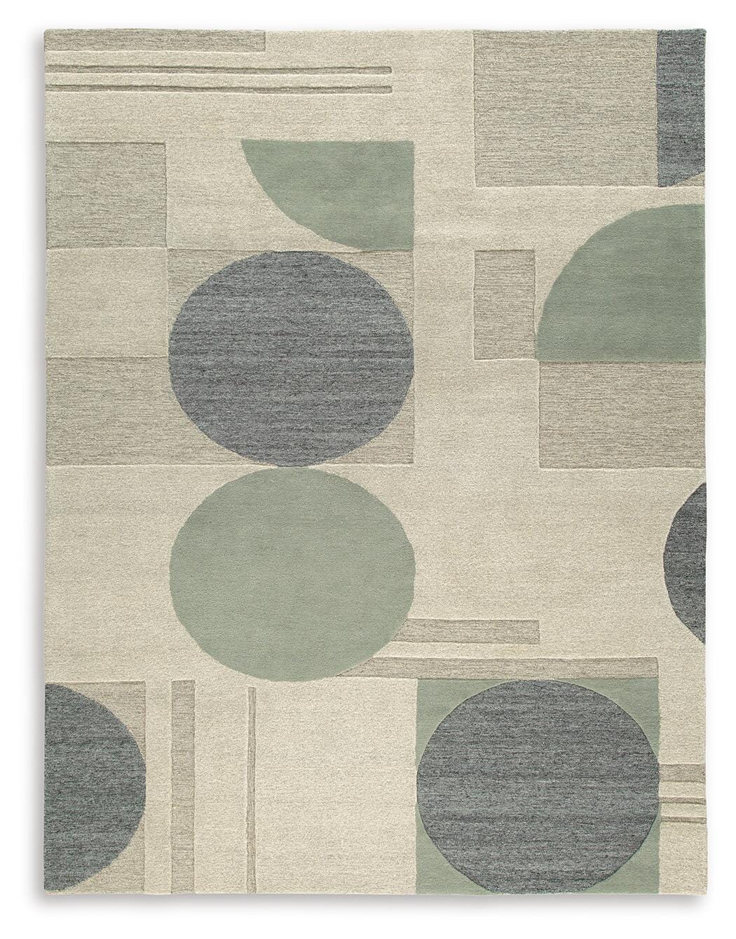 Dallane Rugs Collection - Linen/Blue/Green