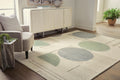 Dallane Rugs Collection - Linen/Blue/Green