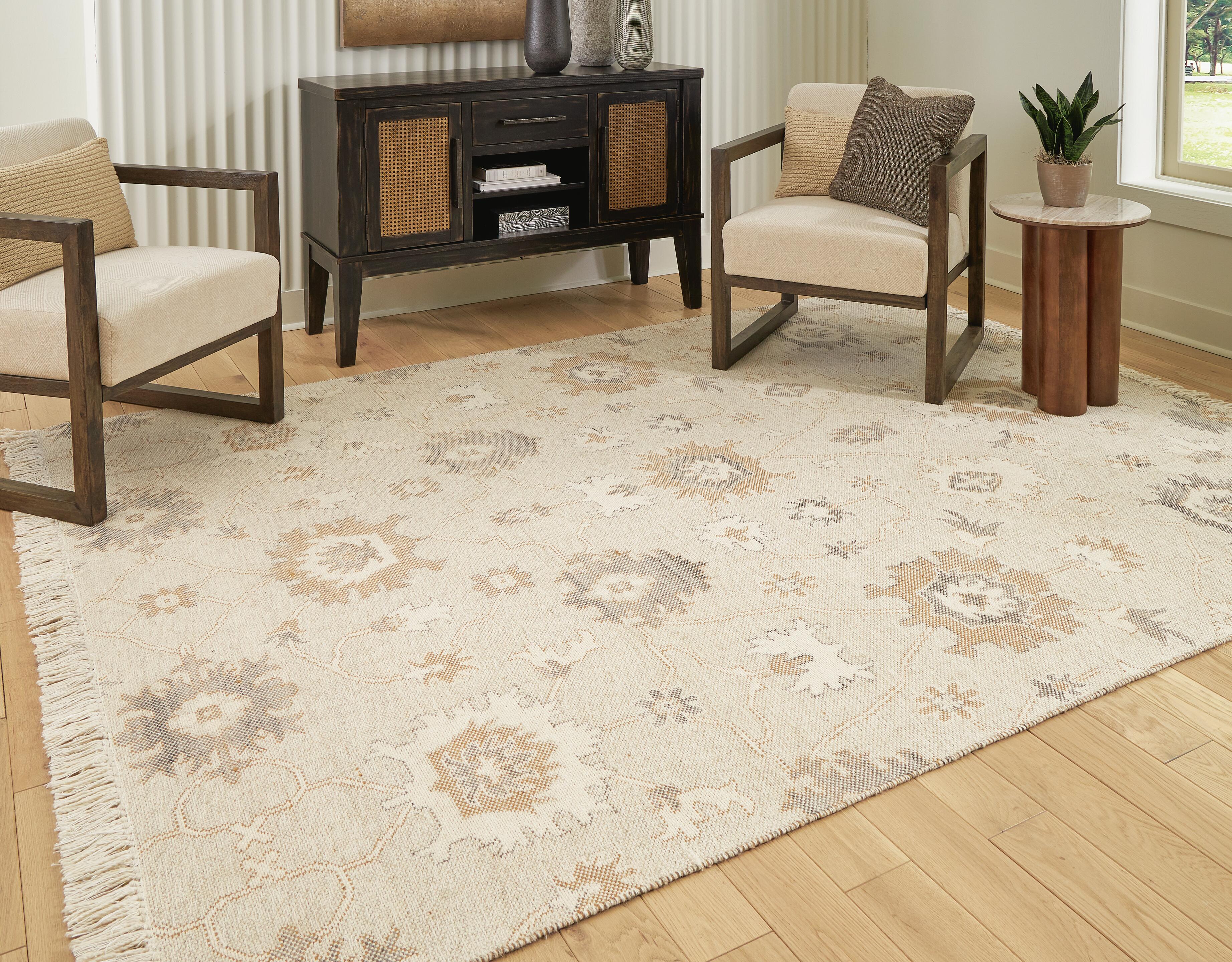 Calkin Rugs Collection - Linen/Gray/Caramel