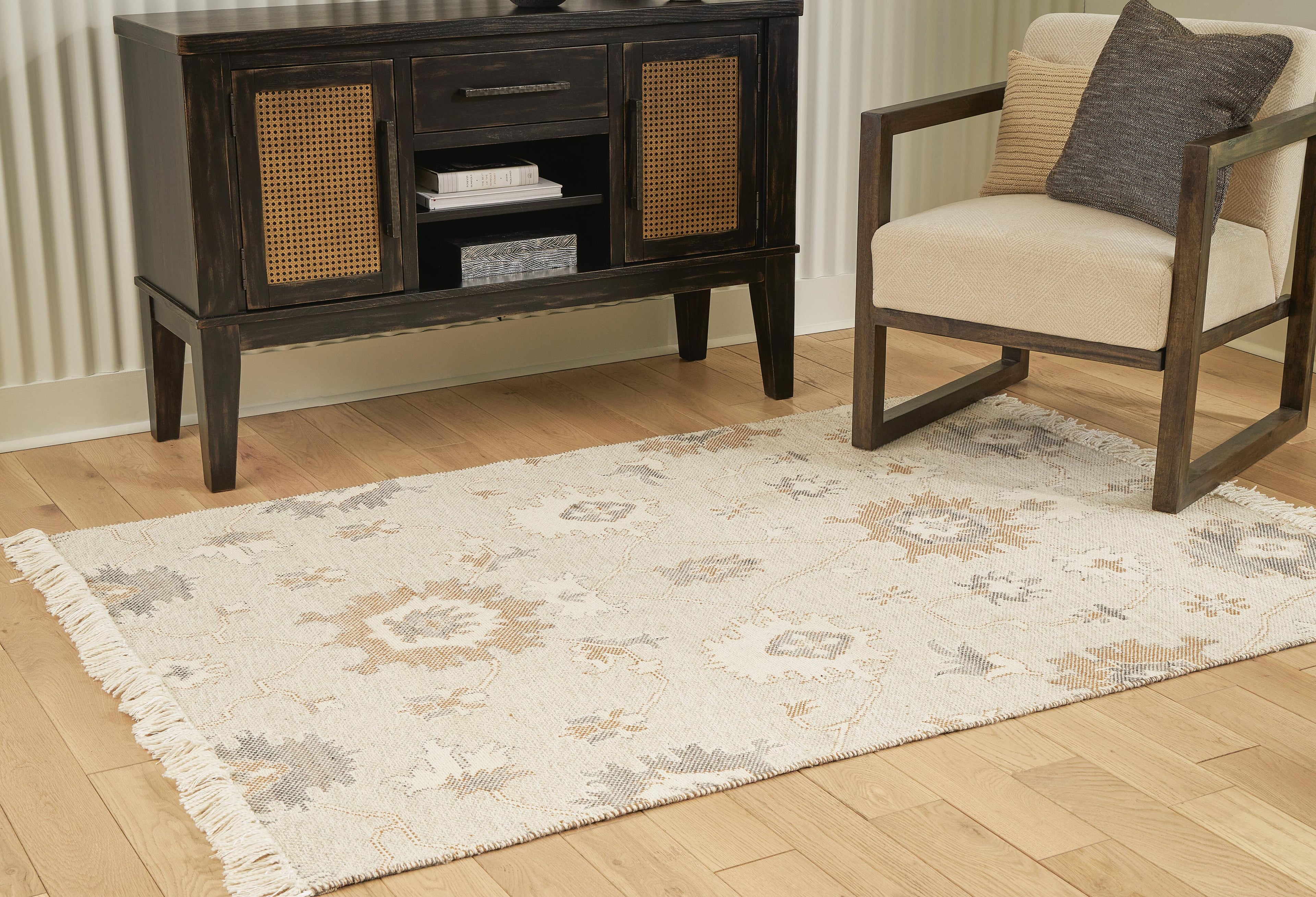 Calkin Rugs Collection - Linen/Gray/Caramel