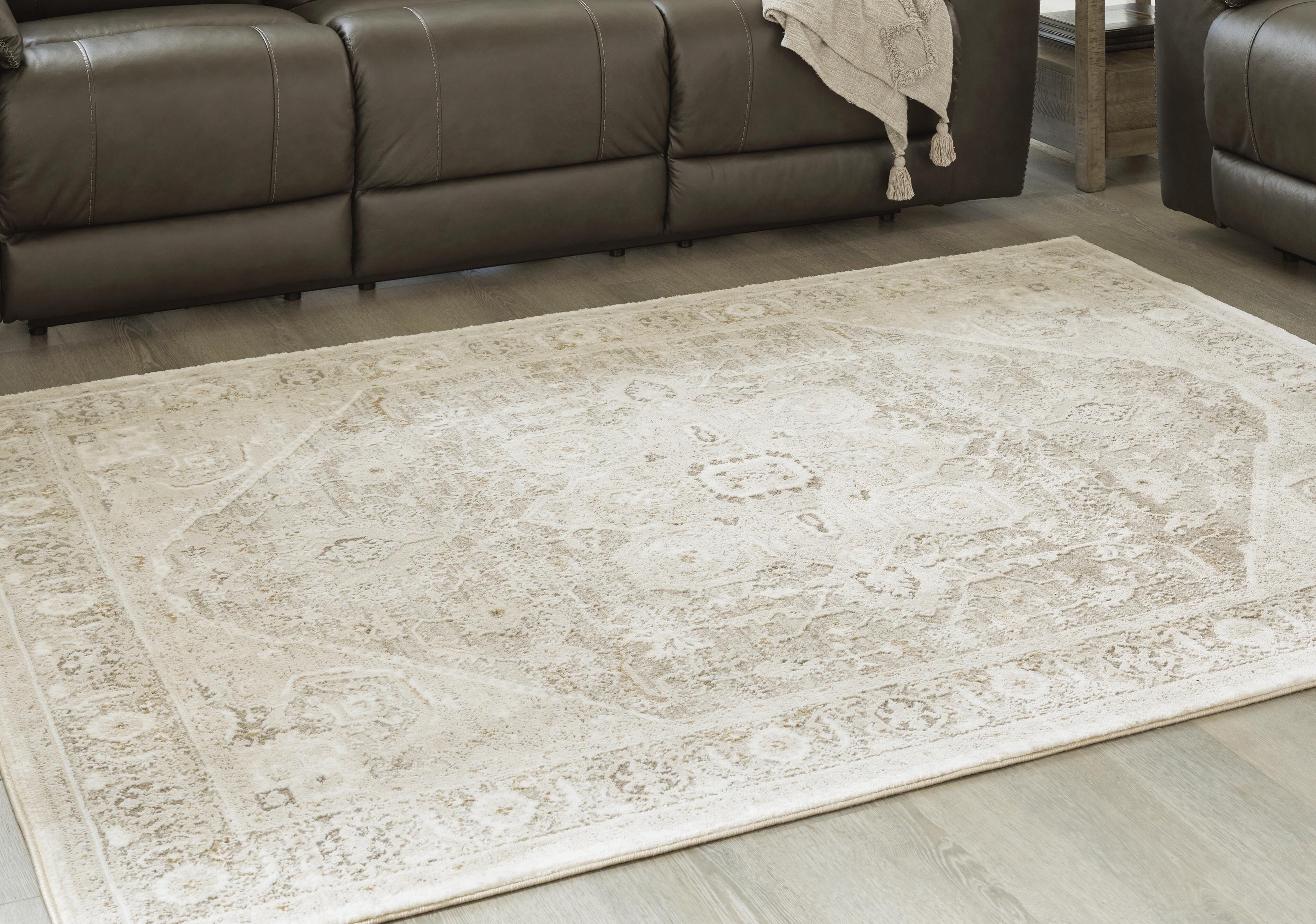Gatwell Rugs Collection - Ivory/Gray/Tan