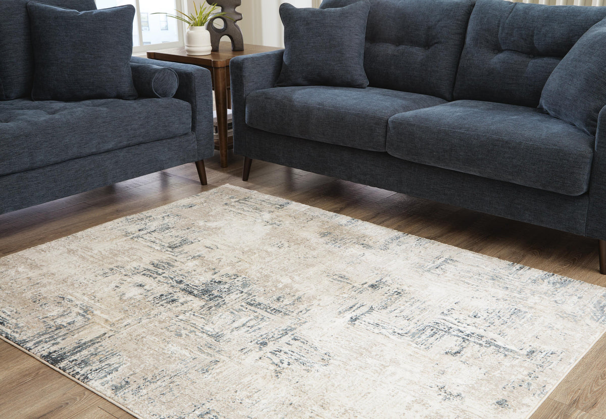 Gentor Rugs Collection - Blue/Ivory