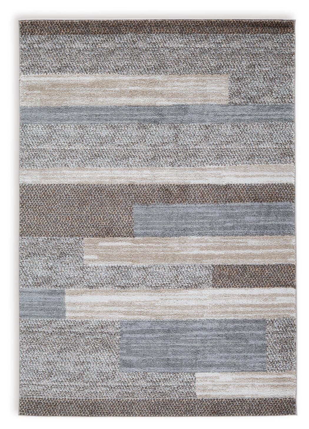 Sethburn Rugs Collection - Cream/Brown/Gray
