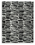 Bramshaw Rugs Collection - Black/Ivory