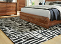 Bramshaw Rugs Collection - Black/Ivory
