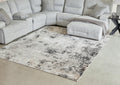 Langwell Rugs Collection - Black/Gray/White
