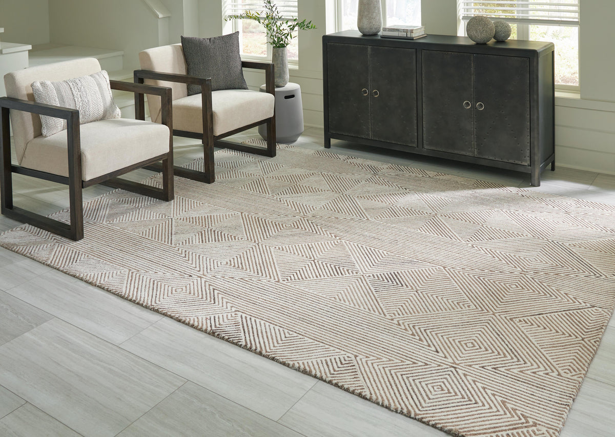 Jadott Rugs Collection - Beige/Brown