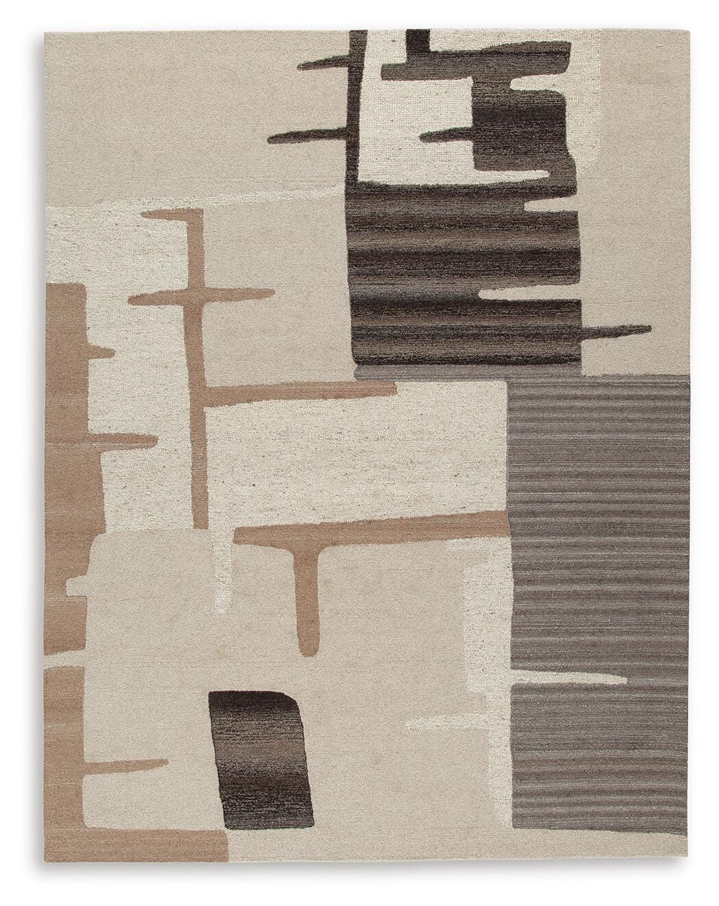 Kencher Rugs Collection - Beige/Brown