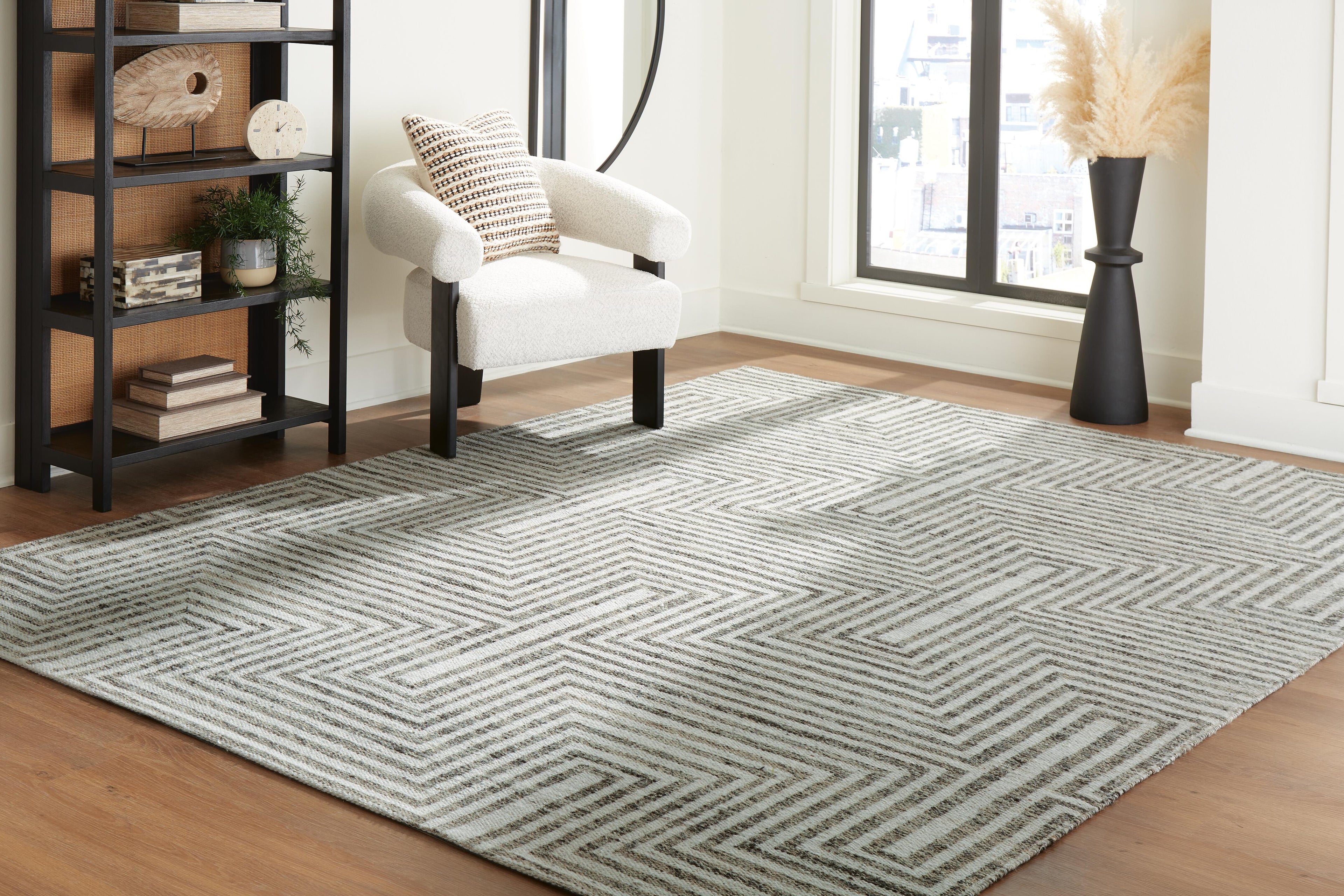 Jossen Rugs Collection - Ivory/Gray