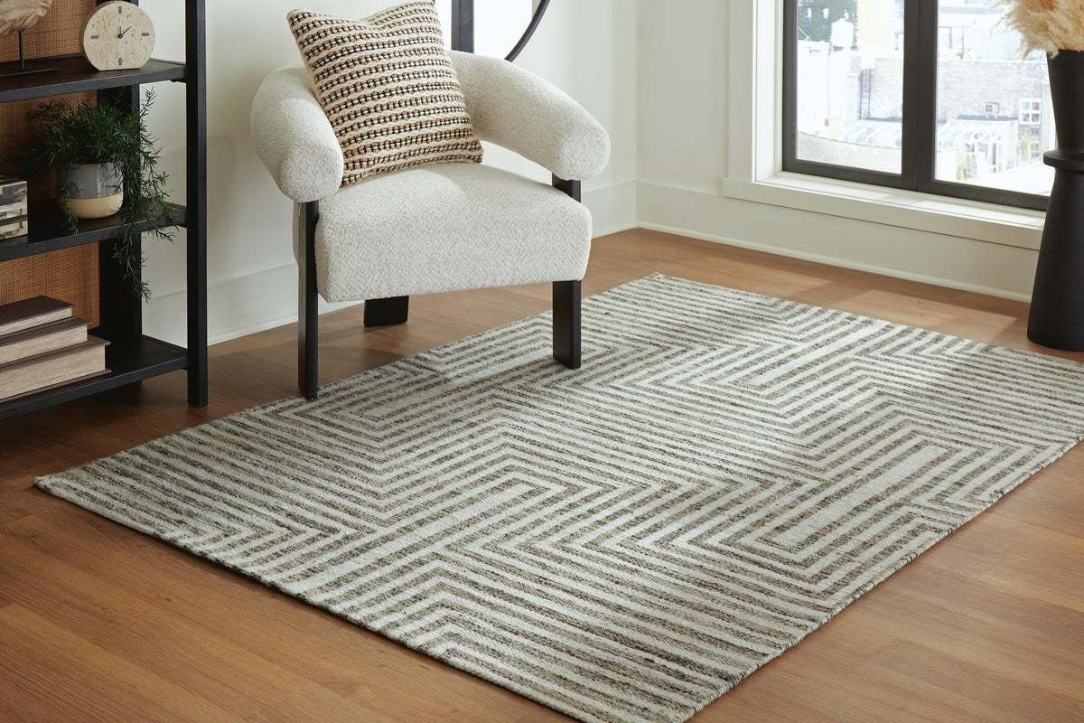 Jossen Rugs Collection - Ivory/Gray