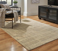 Janston Medium Rug - Ivory/Gray/Tan