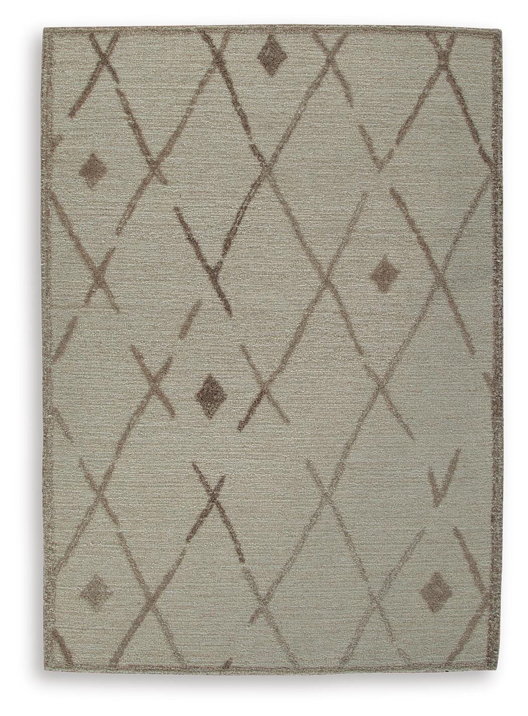 Guyford Medium Rug - Beige/Brown