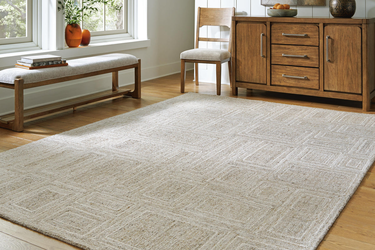 Brickburgh Rugs Collection - Gray/Ivory/Honey
