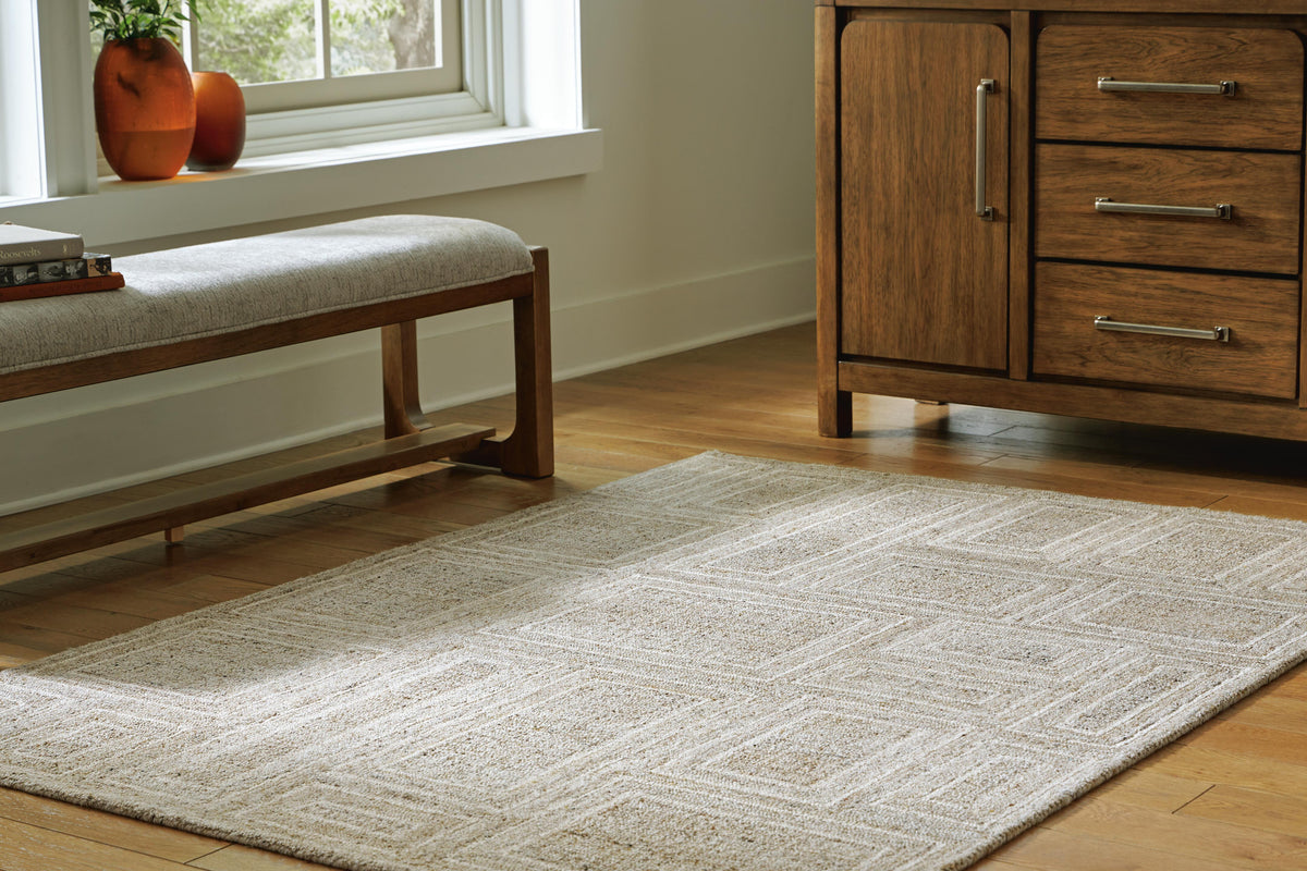 Brickburgh Rugs Collection - Gray/Ivory/Honey