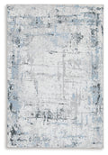 Emertonly Rugs Collection - Blue/White/Gray