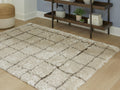 Wrenlow Rugs Collection - Cream/Brown