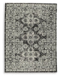 Glennisman Rugs Collection - Black/Gray/Ivory