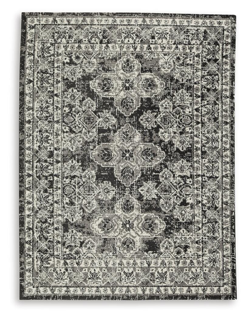 Glennisman Rugs Collection - Black/Gray/Ivory