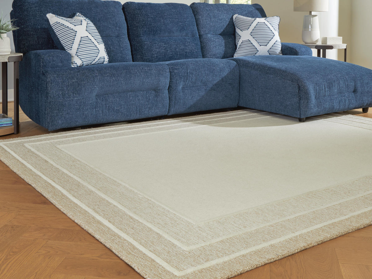 Teelgan Rugs Collection - Ivory/Tan
