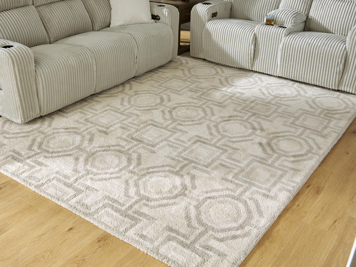 Maconville Rugs Collection - Ivory/Gray