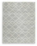Unawick Rugs Collection - Gray/Ivory