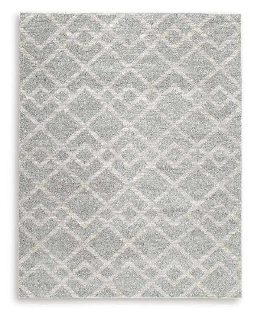 Unawick Rugs Collection - Gray/Ivory