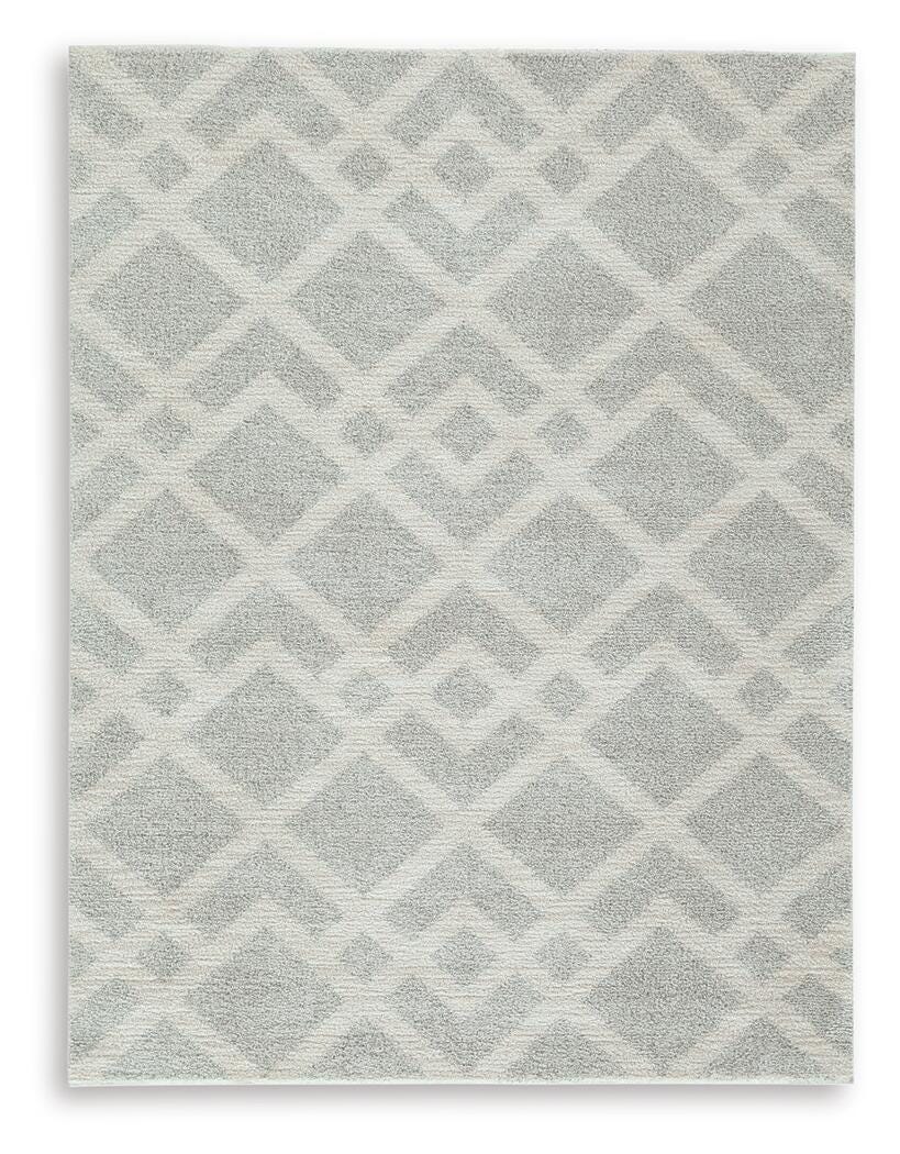 Unawick Rugs Collection - Gray/Ivory