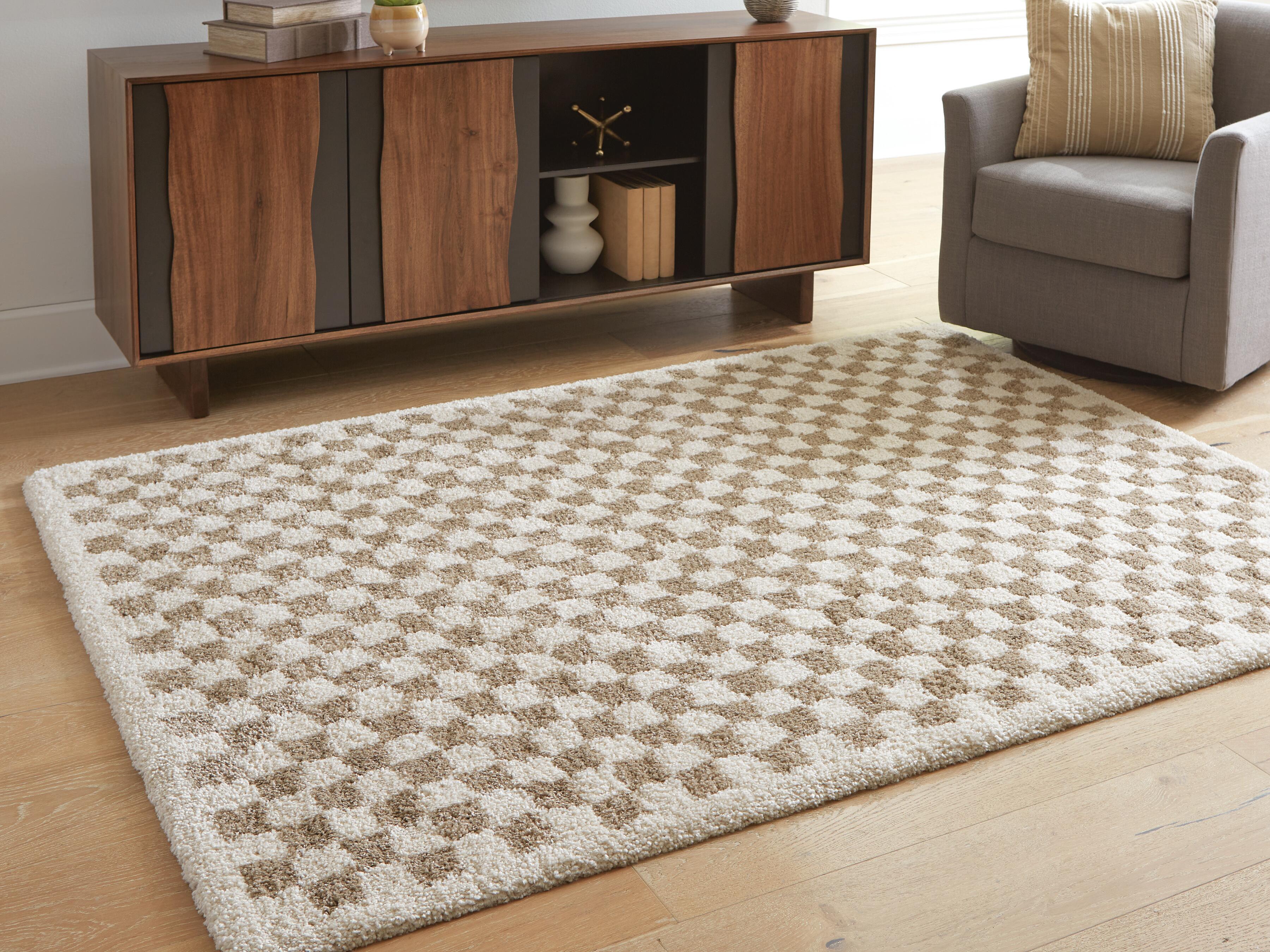 Karamen Rugs Collection - Taupe/Ivory