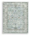 Ladstoney Rugs Collection - Teal/Beige/Ochre