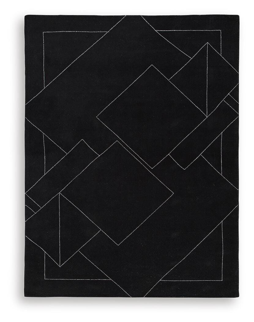 Marav Rugs Collection - Black/White