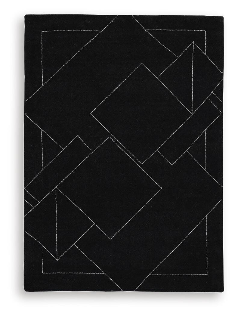 Marav Rugs Collection - Black/White