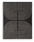 Eldonmore Rugs Collection - Black/Ivory