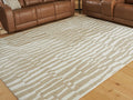 Corrbell Rugs Collection - Beige/White
