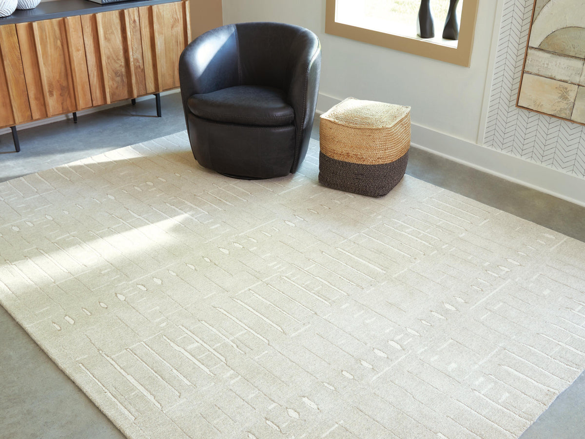 Wolbert Rugs Collection - Tan/Ivory