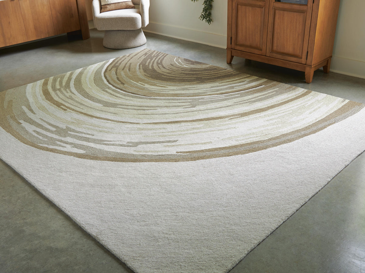 Rizwana Rugs Collection - Ivory/Brown/Gray