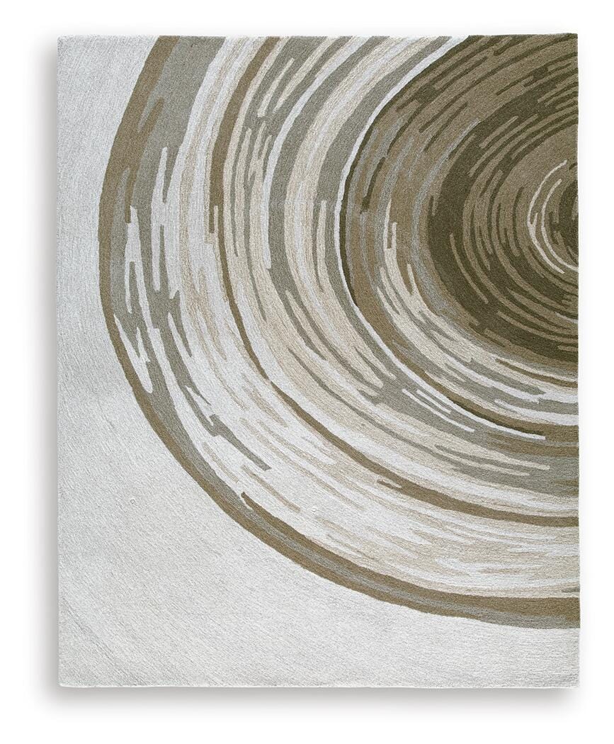 Rizwana Rugs Collection - Ivory/Brown/Gray