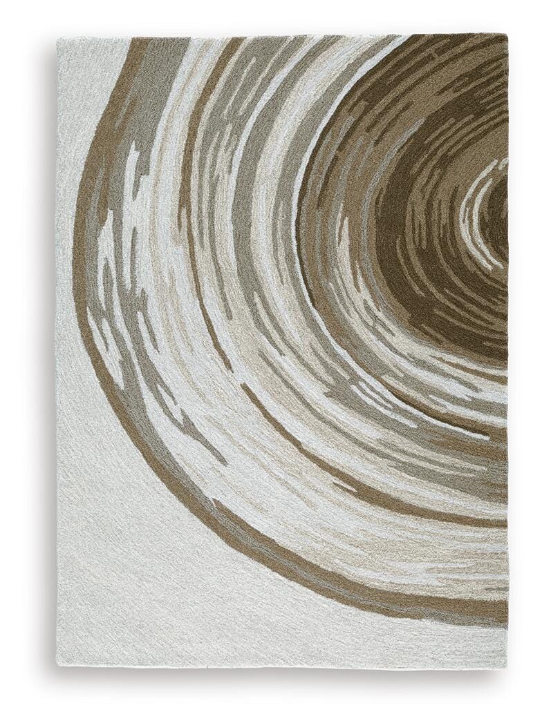 Rizwana Rugs Collection - Ivory/Brown/Gray