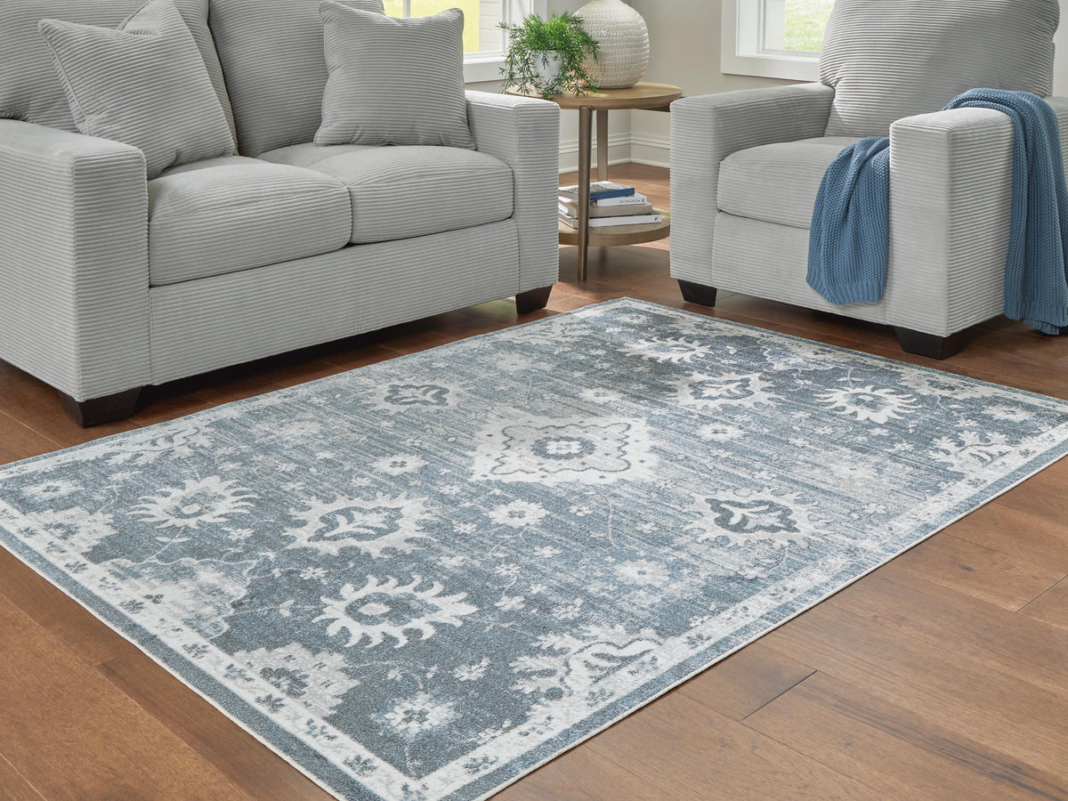 Avanworths Rugs Collection - Blue/Gray/Ivory
