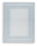 Azelhurst Rugs Collection - Blue/Ivory/Gray