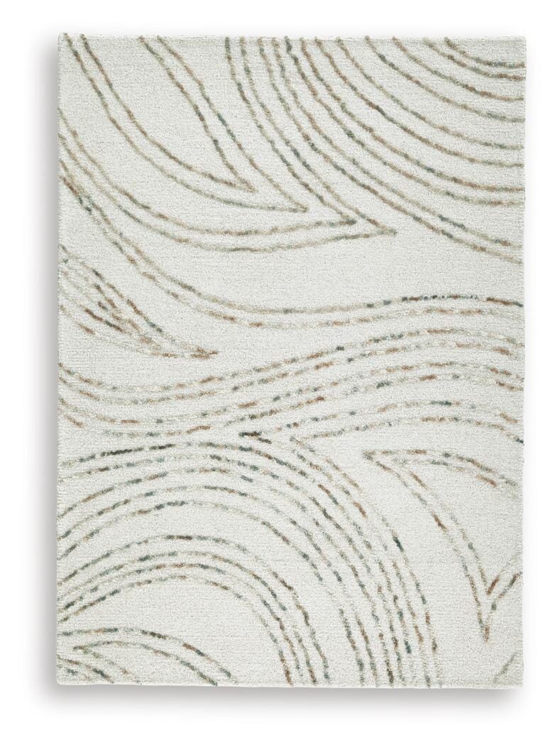 Deenbury Rugs Collection - Ivory/Green/Brown