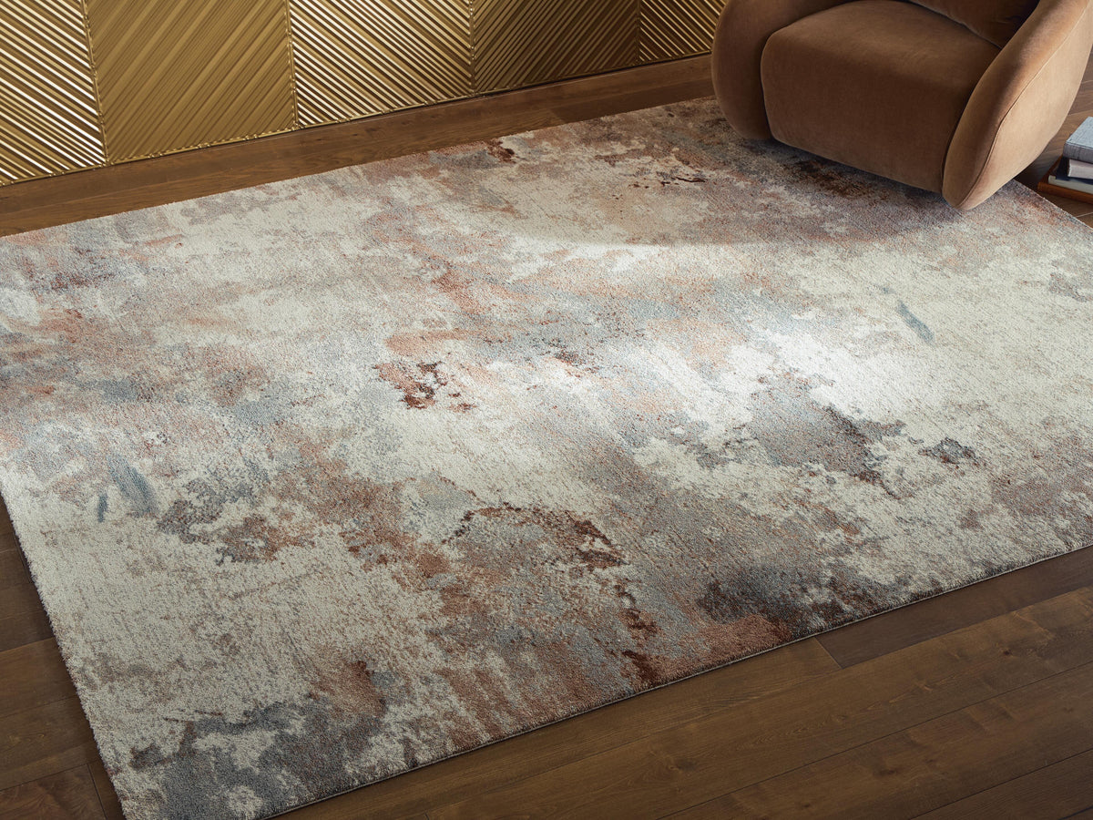 Jadenburg Rugs Collection - Cream/Gray/Sienna