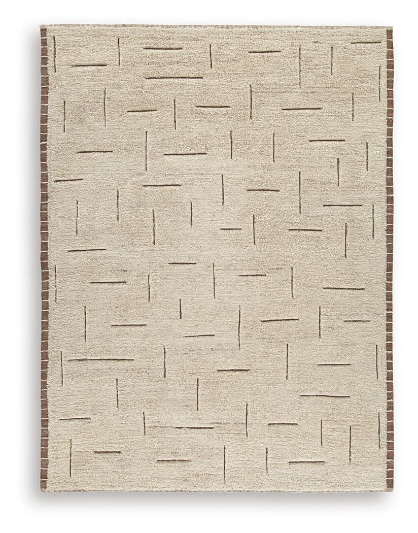 Clayman Rugs Collection - Beige/Brown