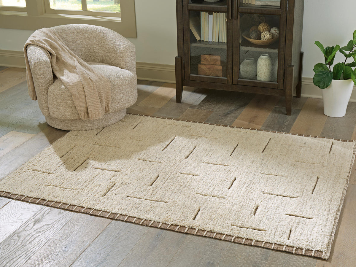 Clayman Rugs Collection - Beige/Brown