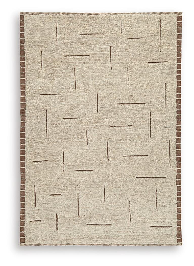 Clayman Rugs Collection - Beige/Brown