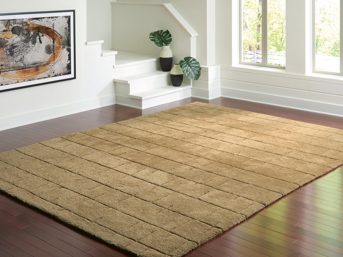 Luzmont Rugs Collection - Golden Brown