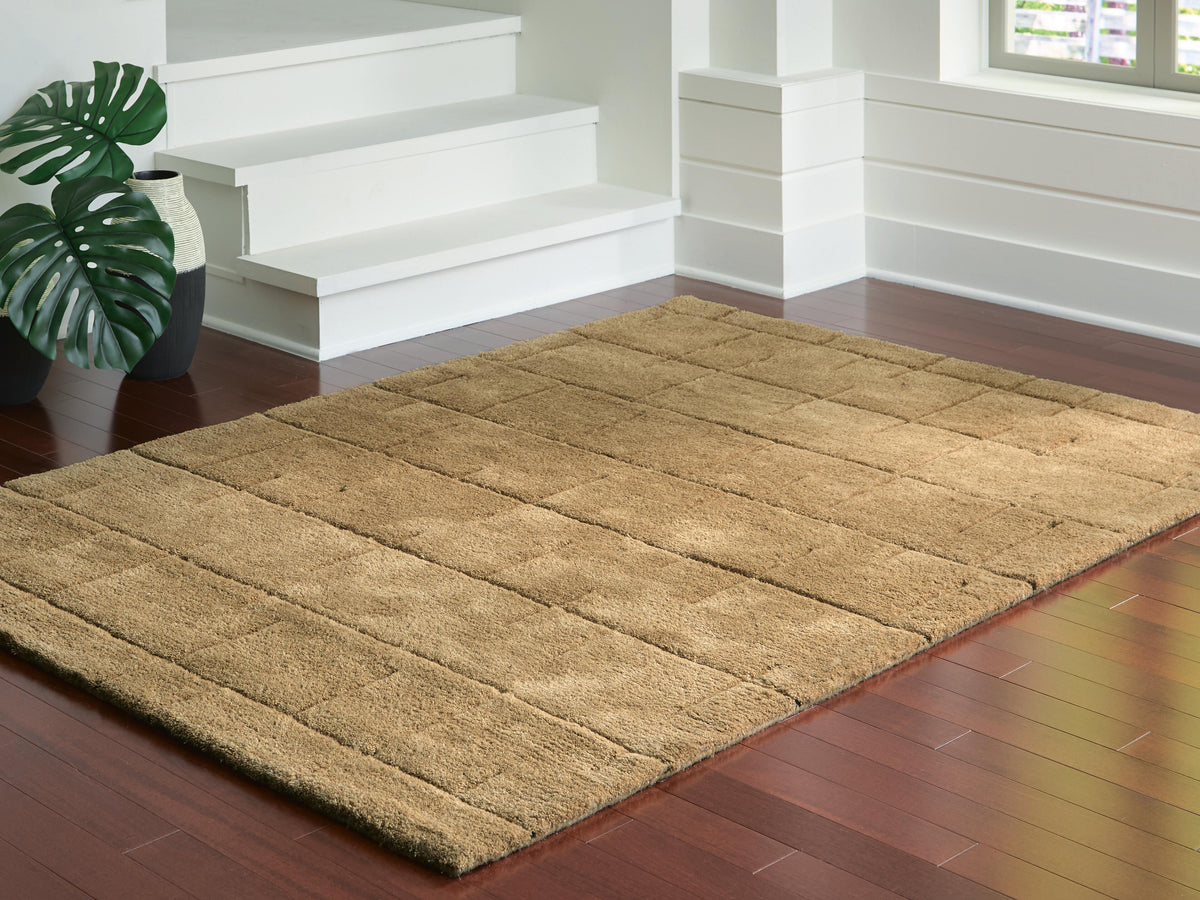 Luzmont Rugs Collection - Golden Brown