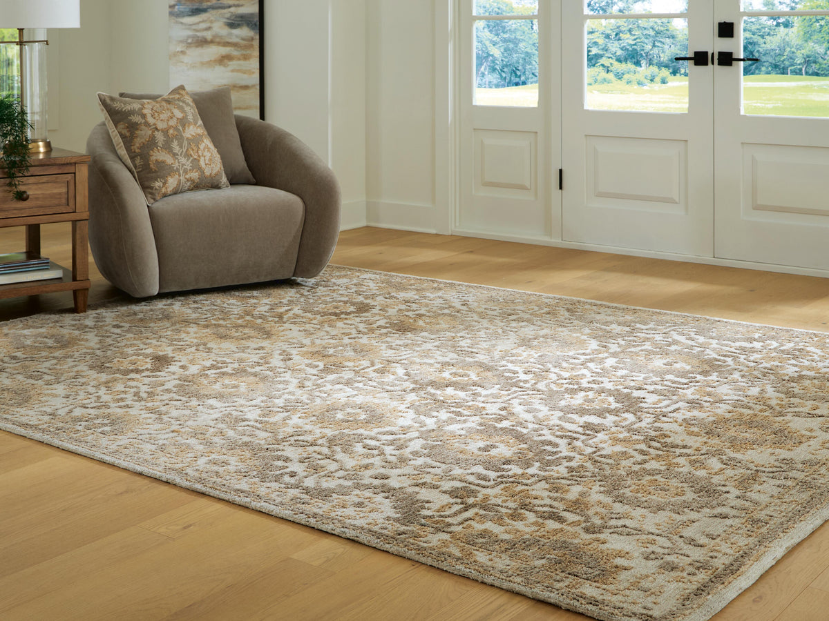 Sableridge Rugs Collection - Ivory/Taupe/Camel